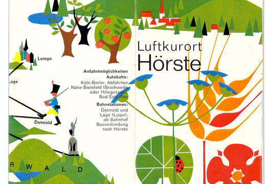 Hörste in alten Prospekten und Broschüren